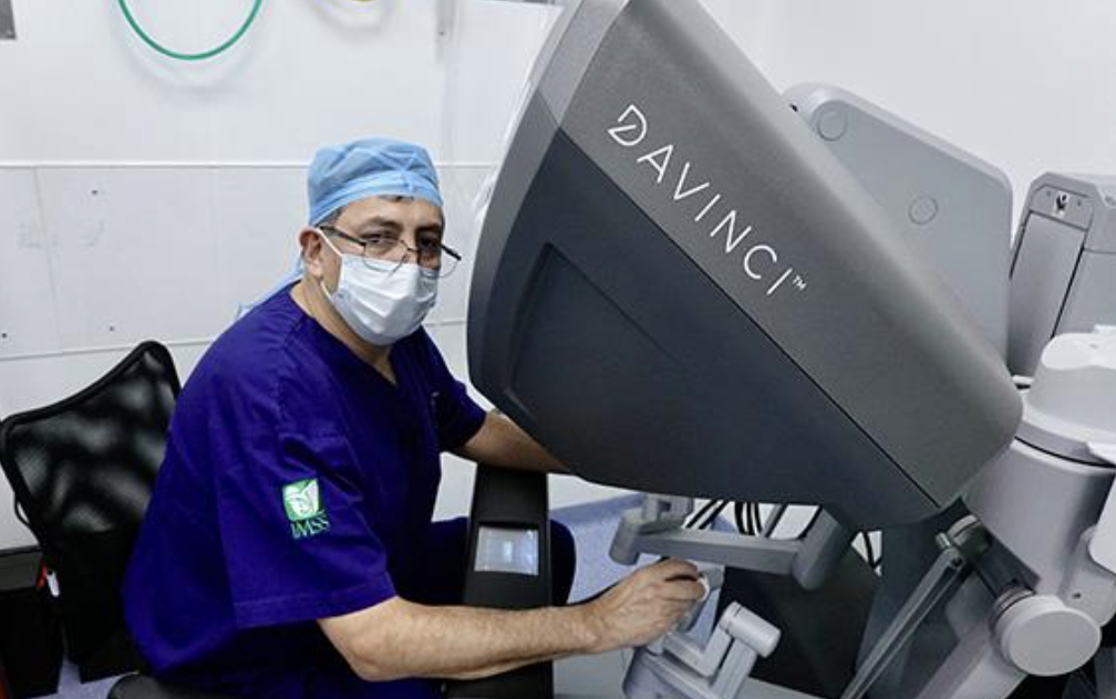 ADQUIERE IMSS EQUIPO DE CIRUGÍA ROBÓTICA ASISTIDA POR PLATAFORMA DA VINCI